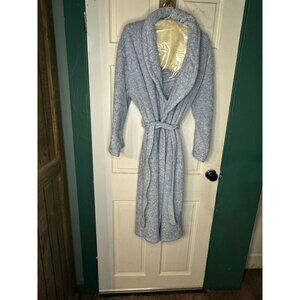 Jolly Comforters Cozy Blue Bathrobe With Belt - Medium Size
